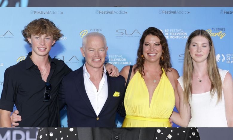Morgan Patrick McDonough, Neal McDonough, Ruve McDonough and Catherine Maggie McDonough